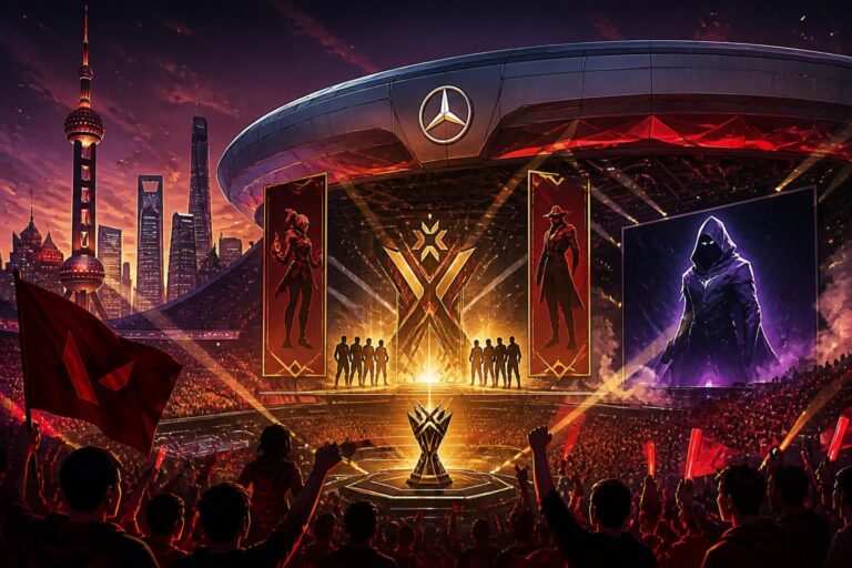 2026 발로란트 챔피언스 투어 4강 및 결승 주말, 상하이 메르세데스 벤츠 아레나에서 펼쳐집니다