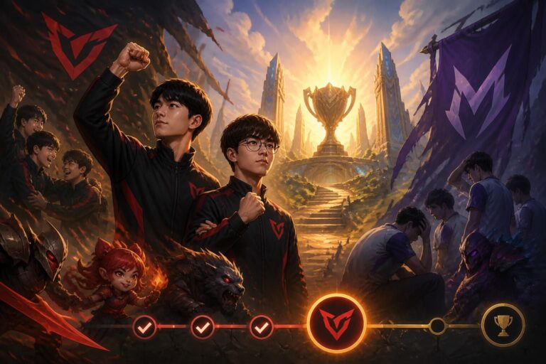 카르민코프, 2026 LoL 월드 챔피언십 플레이-인서 MVK에 3:0 완승하며 스위스 스테이지 진출 기대 높여
